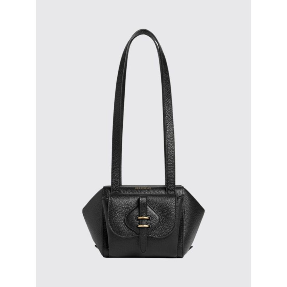 Coccinelle Women Coccinelle Mavery Asymmetrical Tumbled Leather Shoulder Bag